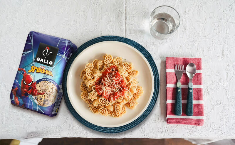 Pastas Gallo’s new Spider-Man pasta brings superpowers to the table.