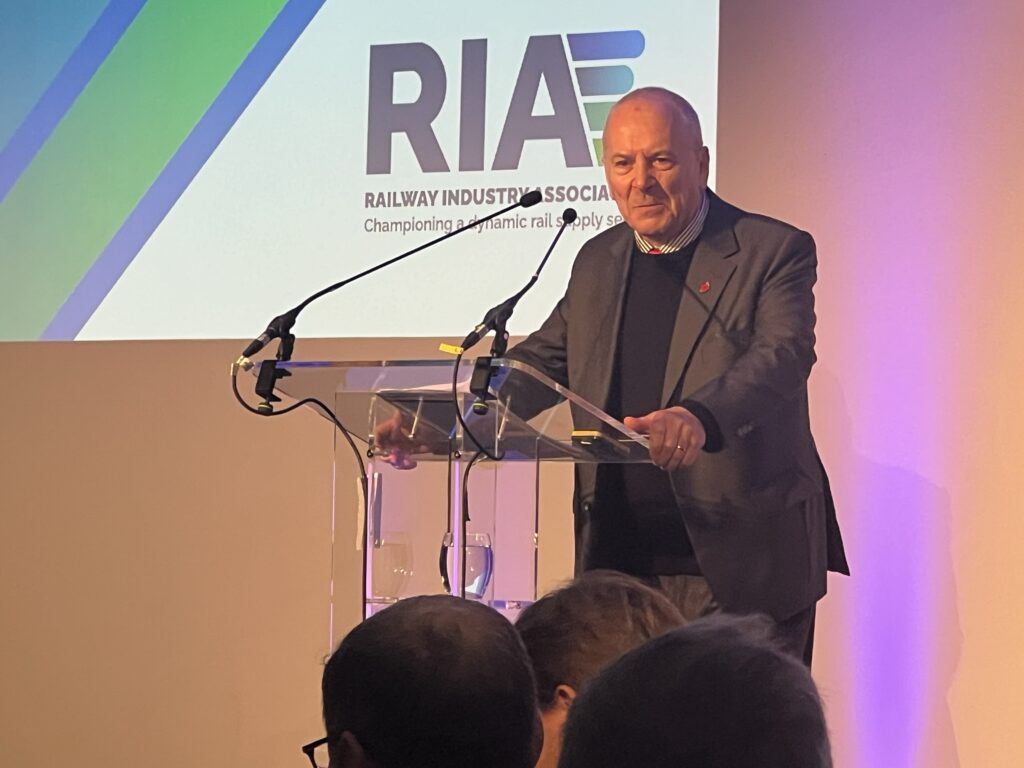RIA Conference – Supplying the railway with projects, equipment and services
