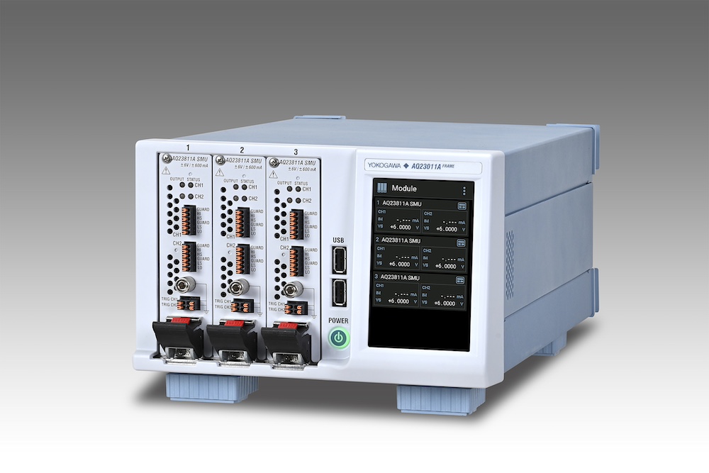 Yokogawa Test & Measurement Releases AQ2300 Series Modular High-Precision SMU to Expedite the Development of Semiconductor Devices