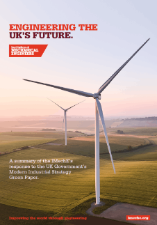 Engineers critical to success of UK’s new industrial strategy