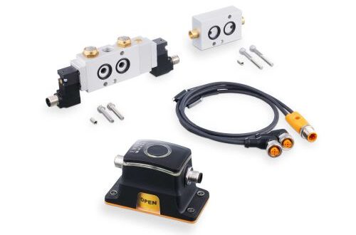 Industrial pneumatic valve positioning