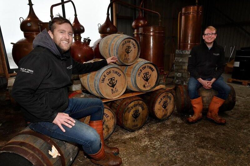 Isle of Tiree Distillery launches first legal whisky produced on the island in more than 200 years