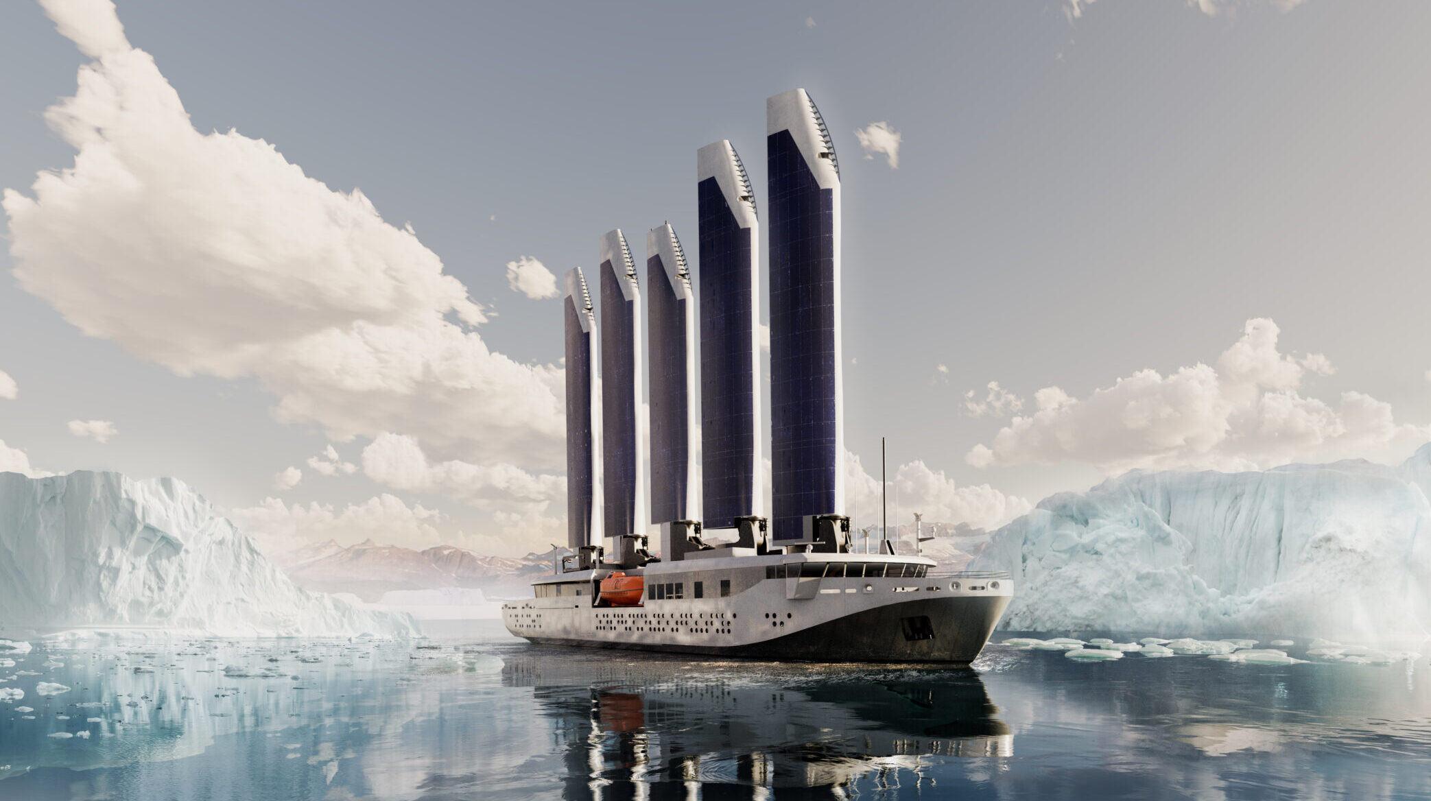 Keel-laying ceremony for sustainable polar expedition vessel