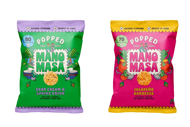 Manomasa and British Dancing Sports Association unveil popped chip snack