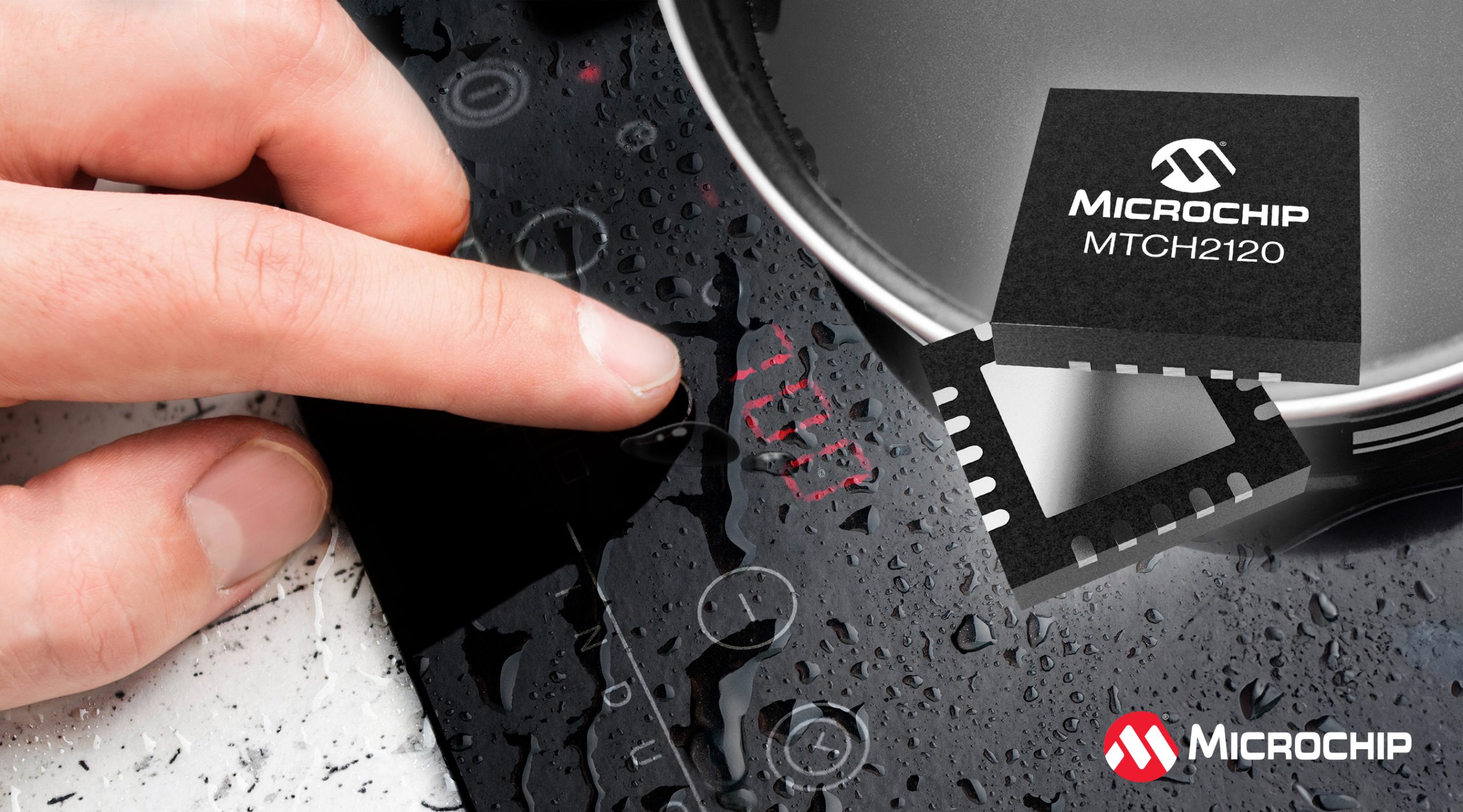 Microchip Adds MTCH2120 to its Portfolio of Turnkey Capacitive Touch Controllers