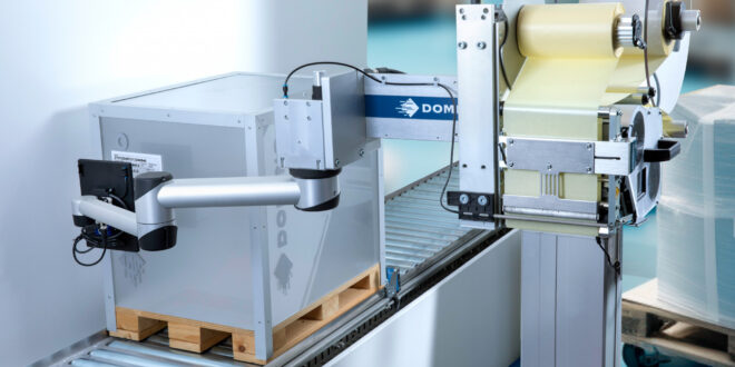 Pallet labelling: electric-driven technology offers enhanced safety and reductions in energy and air consumption