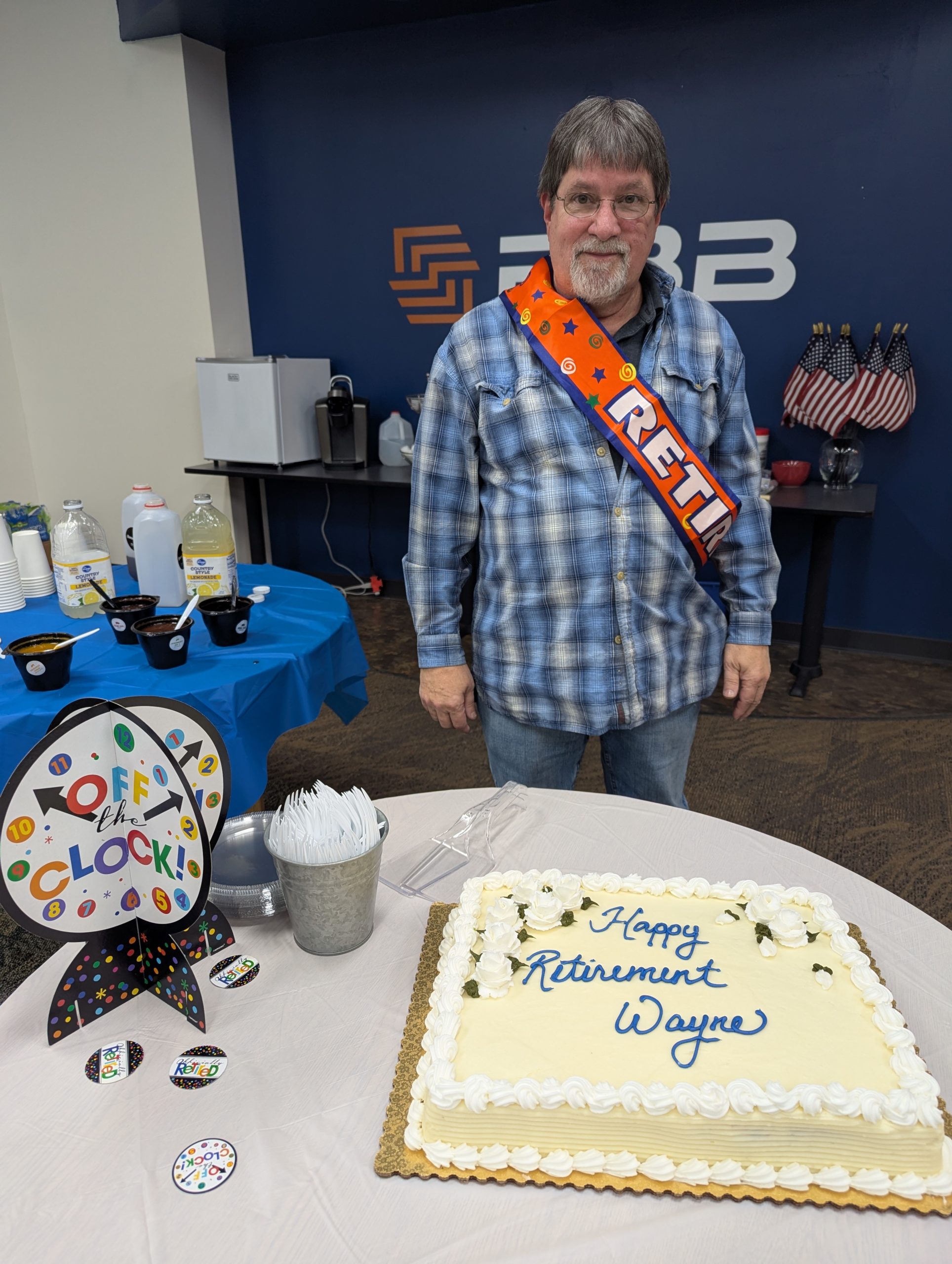 RBB Celebrates the Retirement of Wayne Reising, Longest Serving Team Member