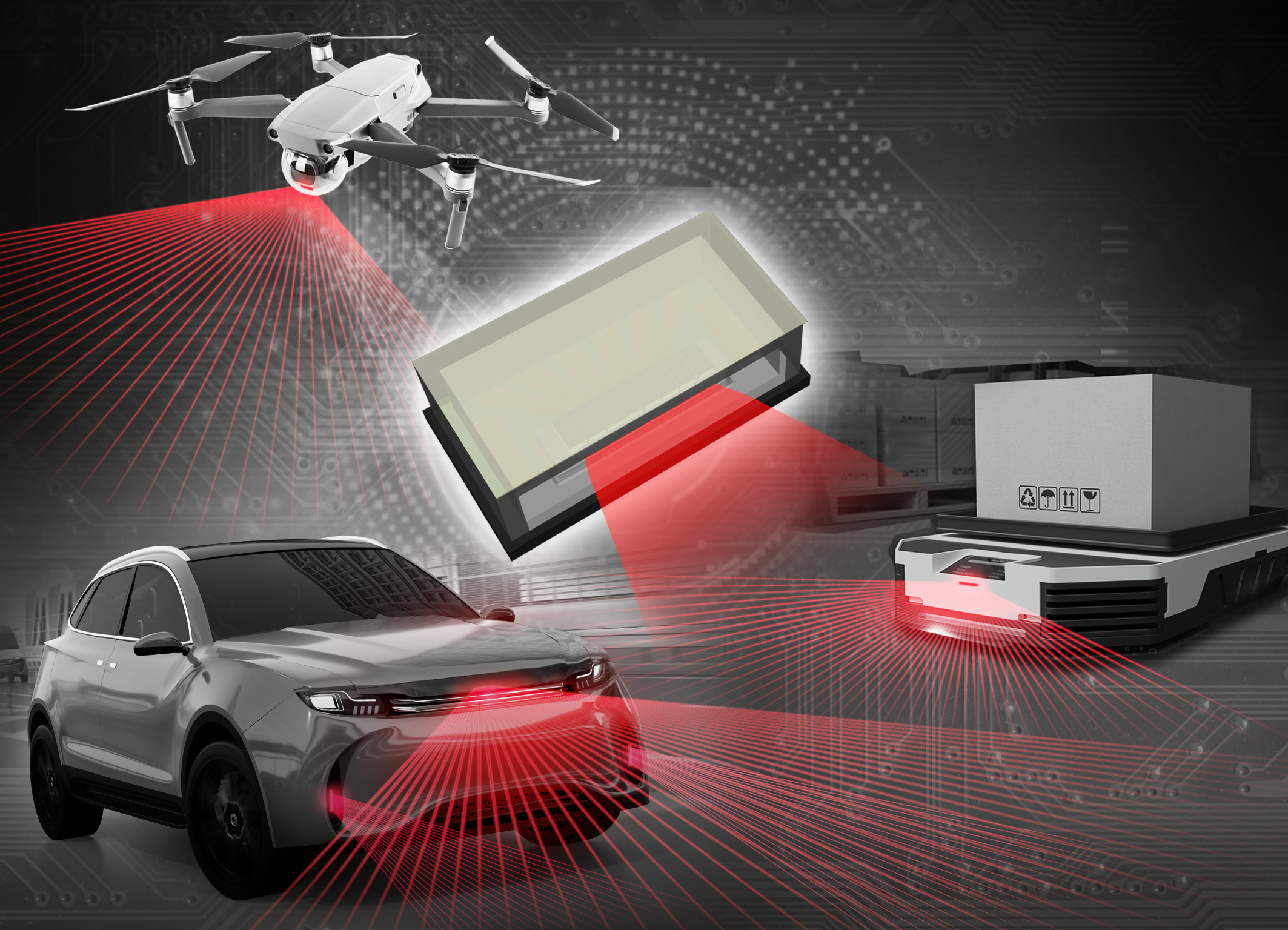 ROHM Develops a 1kW Class High Power Infrared Laser Diode