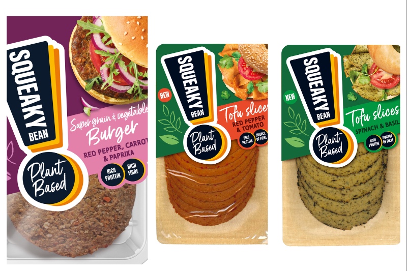 Squeaky Bean introduces two new plant-based firsts