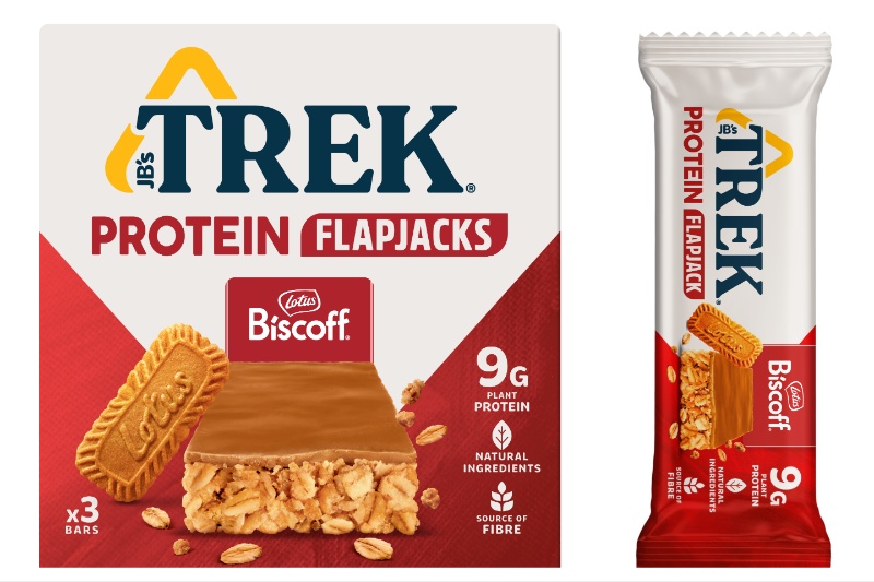 Trek launches new Biscoff Protein Flapjack