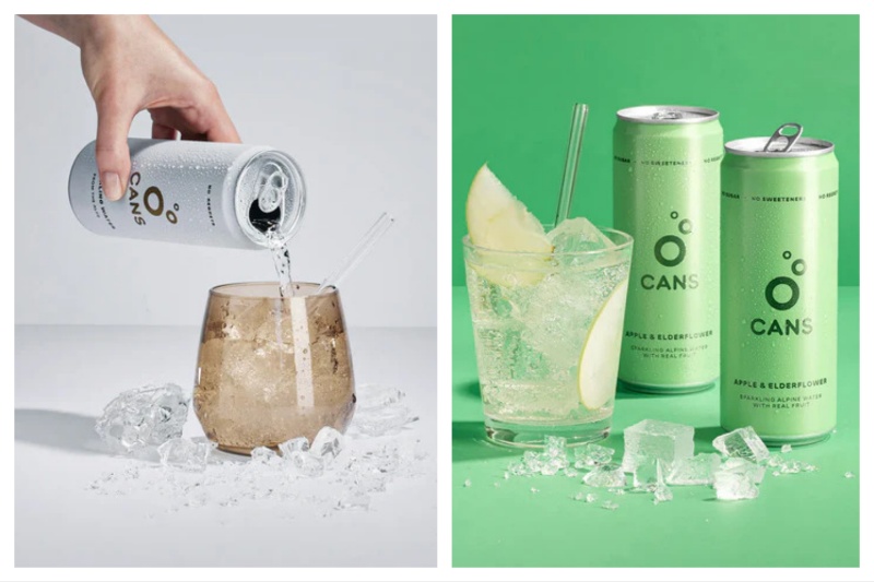 Unsweetened carbonated soft drink entering the UK