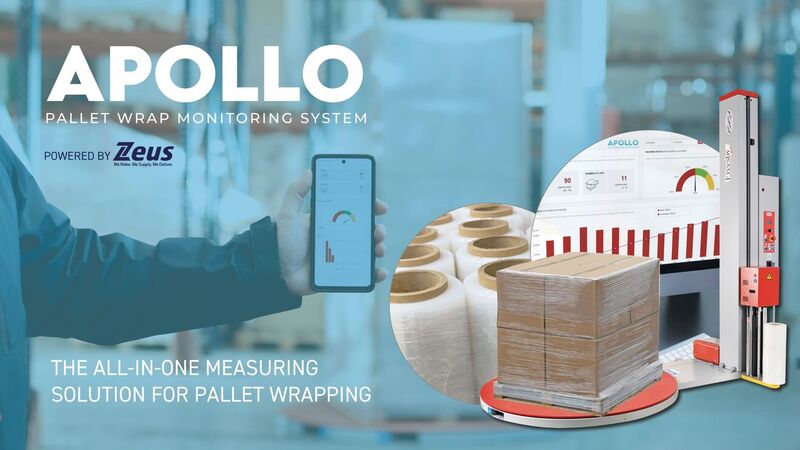 Zeus look at transforming pallet wrapping with Apollo Pallet Wrapping System Zeus look at transforming pallet wrapping with Apollo Pallet Wrapping System