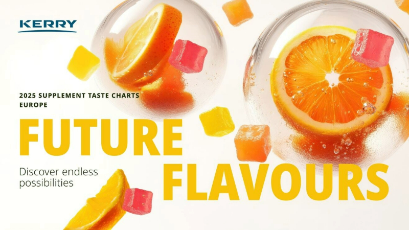 Kerry launches 2025 Supplement Taste Charts: pioneering the future of flavour in wellness