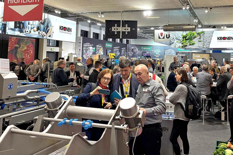 Kronen CAP 350 produces perfect cutting results with cabbage Kronen CAP 350 produces perfect cutting results with cabbage