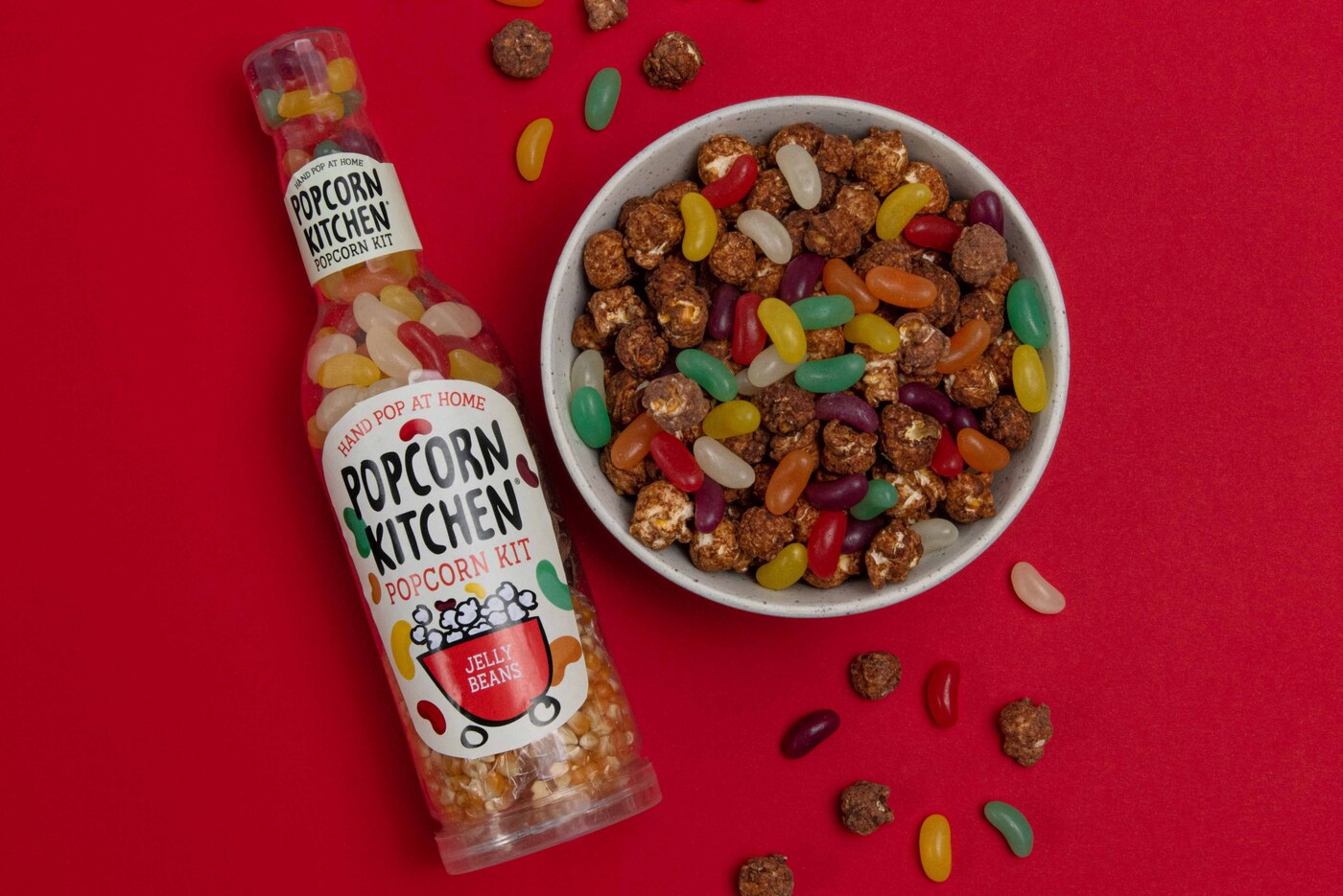 Popcorn joins forces with Jellybeans in latest Pop-at-Home collaboration Popcorn joins forces with Jellybeans in latest Pop-at-Home collaboration