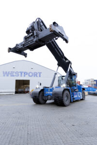 Westport deploys four electric reach stackers to support zero-emissions goals
