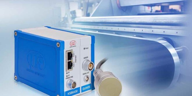 Combination sensor enables non-contact, one-sided thickness measurements of battery electrode coatings