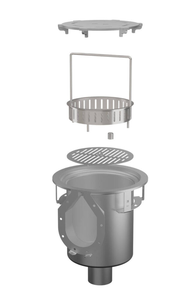 GDT introduces circular catch basin for 10,000 Series FoodSafe Slot Drain