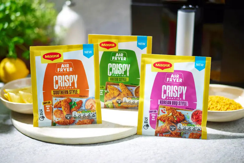 Maggi launches brand-new range of Air Fryer Crispy Coating Mixes