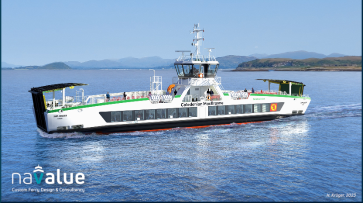 Remontowa Shipbuilding to build seven electric ferries for CMAL
