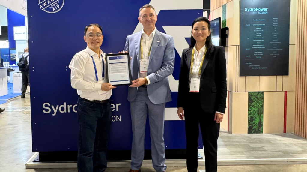 Sydrogen receives Basic Design Assessment statement for advanced hydrogen fuel cell