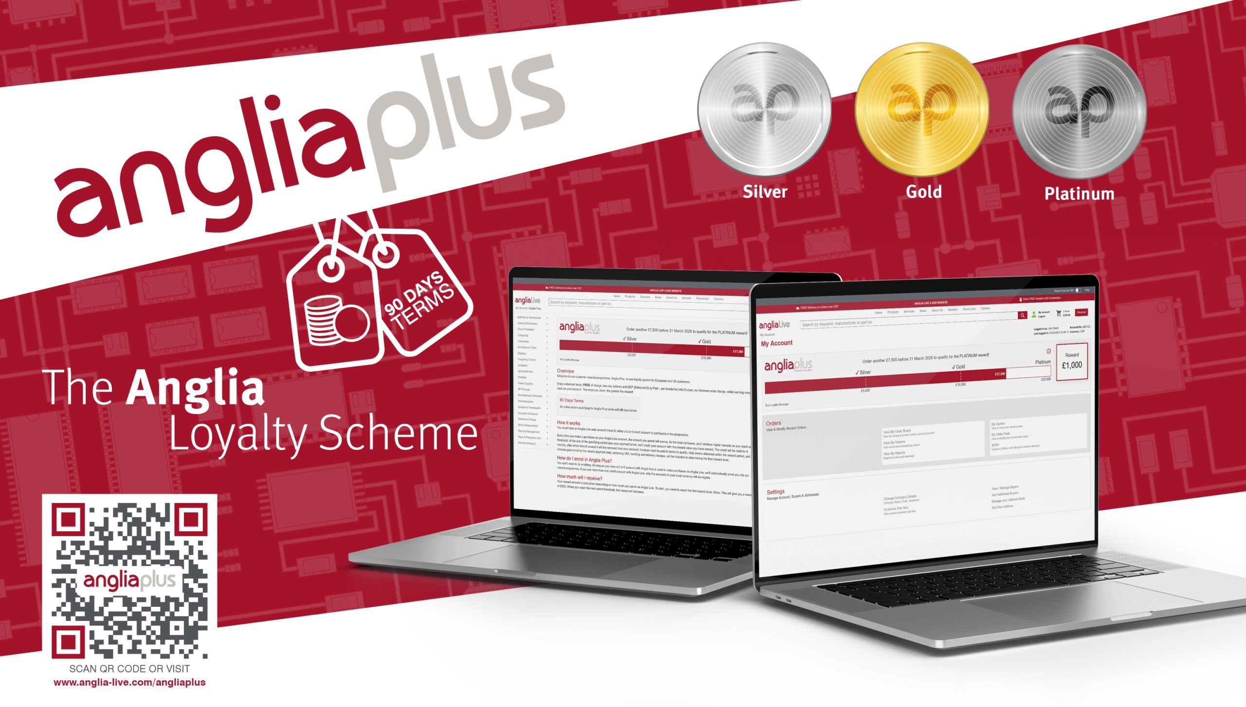Anglia launches new Anglia Plus customer loyalty scheme: 90-day payment terms & receive rewards worth up to £2,500