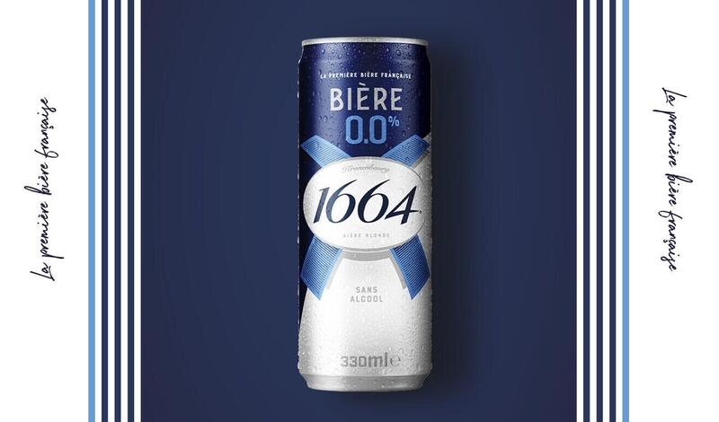 Carlsberg Britvic launches 1664 Bière 0.0%