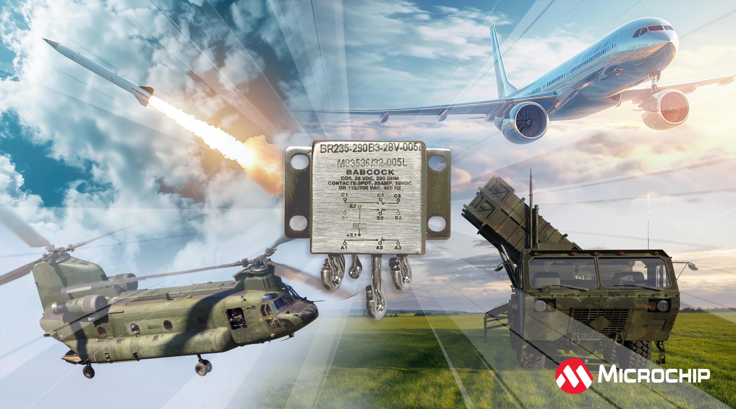 Microchip Launches High-Reliability BR235 and BR235D Series of Power Relays for Demanding Military Applications