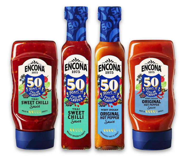 Encona celebrates 50th birthday with limited-edition anniversary bottles Encona celebrates 50th birthday with limited-edition anniversary bottles