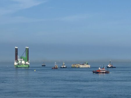 First building blocks in place for Belgium’s North Sea energy island