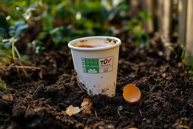 Metpack and BASF cooperate to demonstrate certified home compostable, coated paper Metpack and BASF cooperate to demonstrate certified home compostable, coated paper