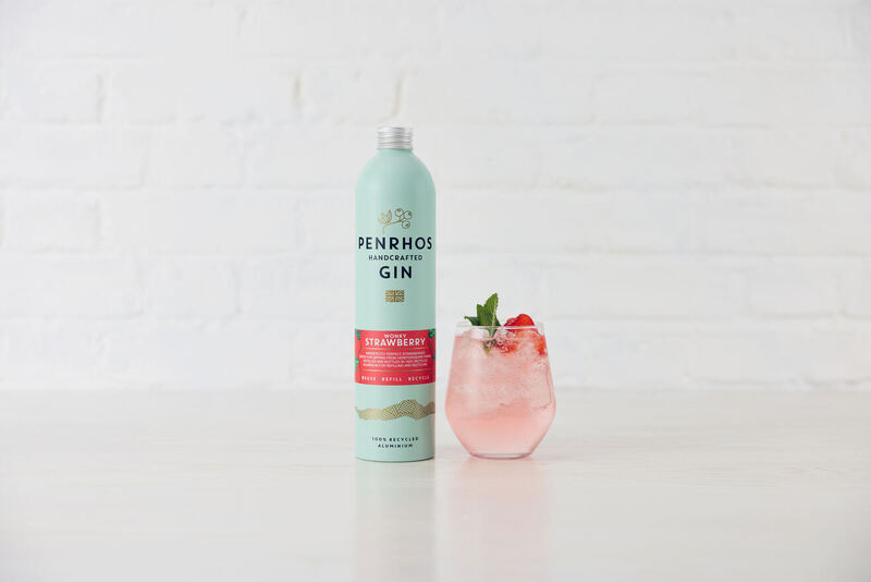 Penrhos Gin launches its first strawberry gin