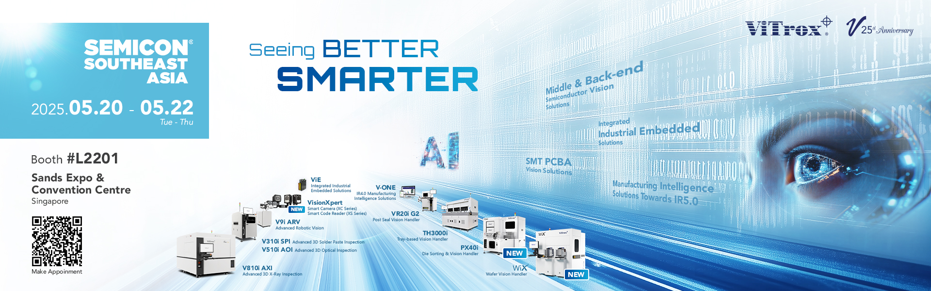 ViTrox Celebrates 25th Anniversary with Next-Gen Innovations at SEMICON SEA 2025