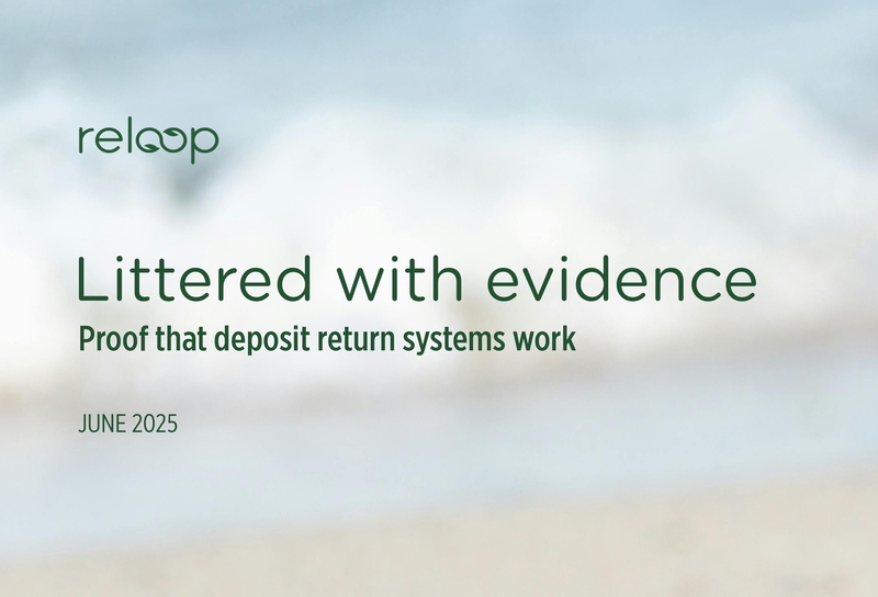 Global analysis finds deposit return systems significantly minimise beverage container litter