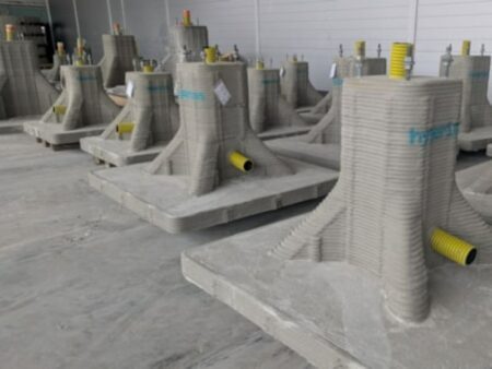 National Grid trials 3D-printed substation foundations National Grid trials 3D-printed substation foundations