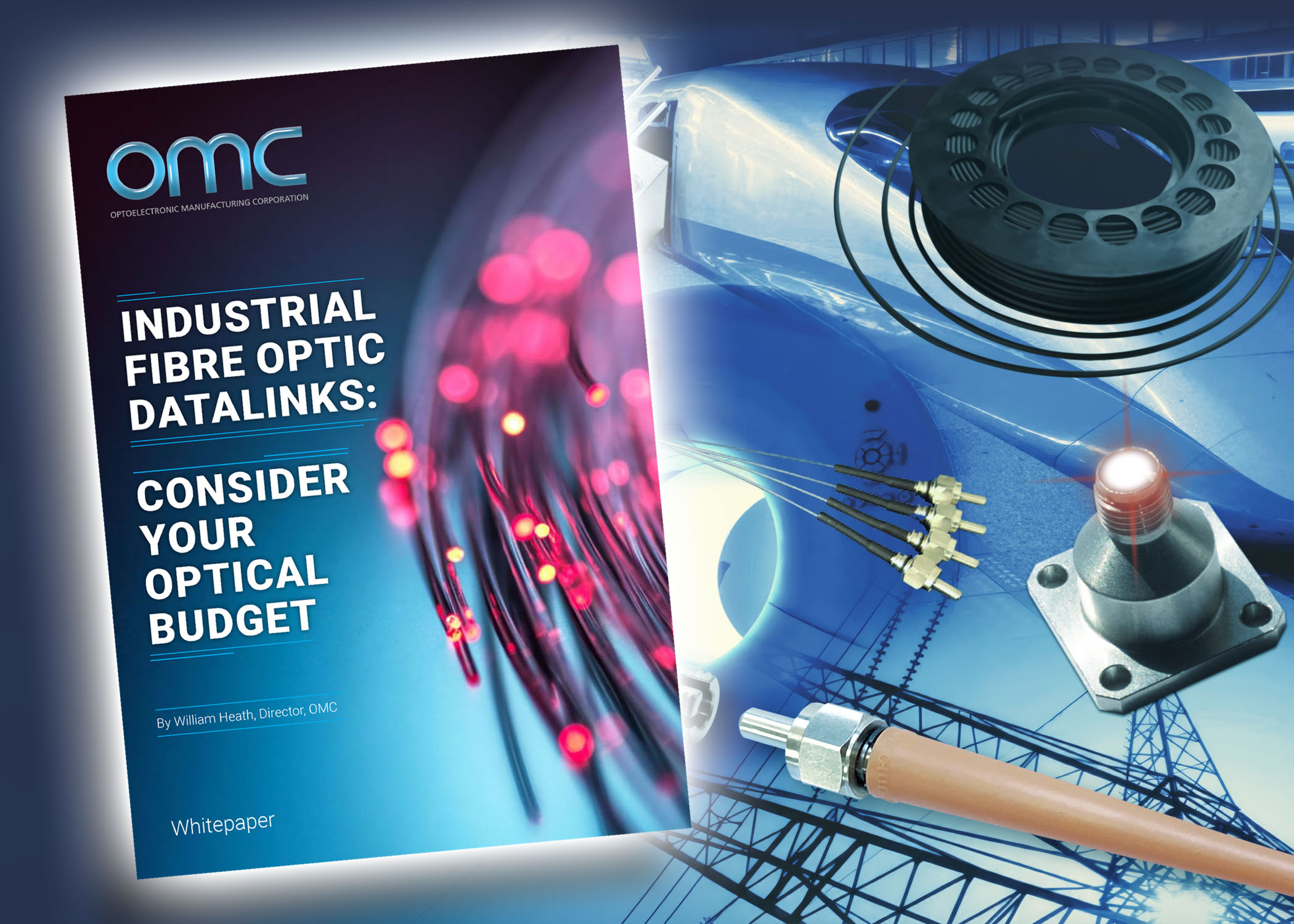 New white paper from OMC explains optical budgets for industrial fibre-optic datalink systems