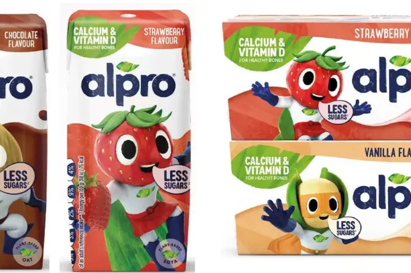 Alpro introduces a new kids’ line to provide families with healthy plant-based options