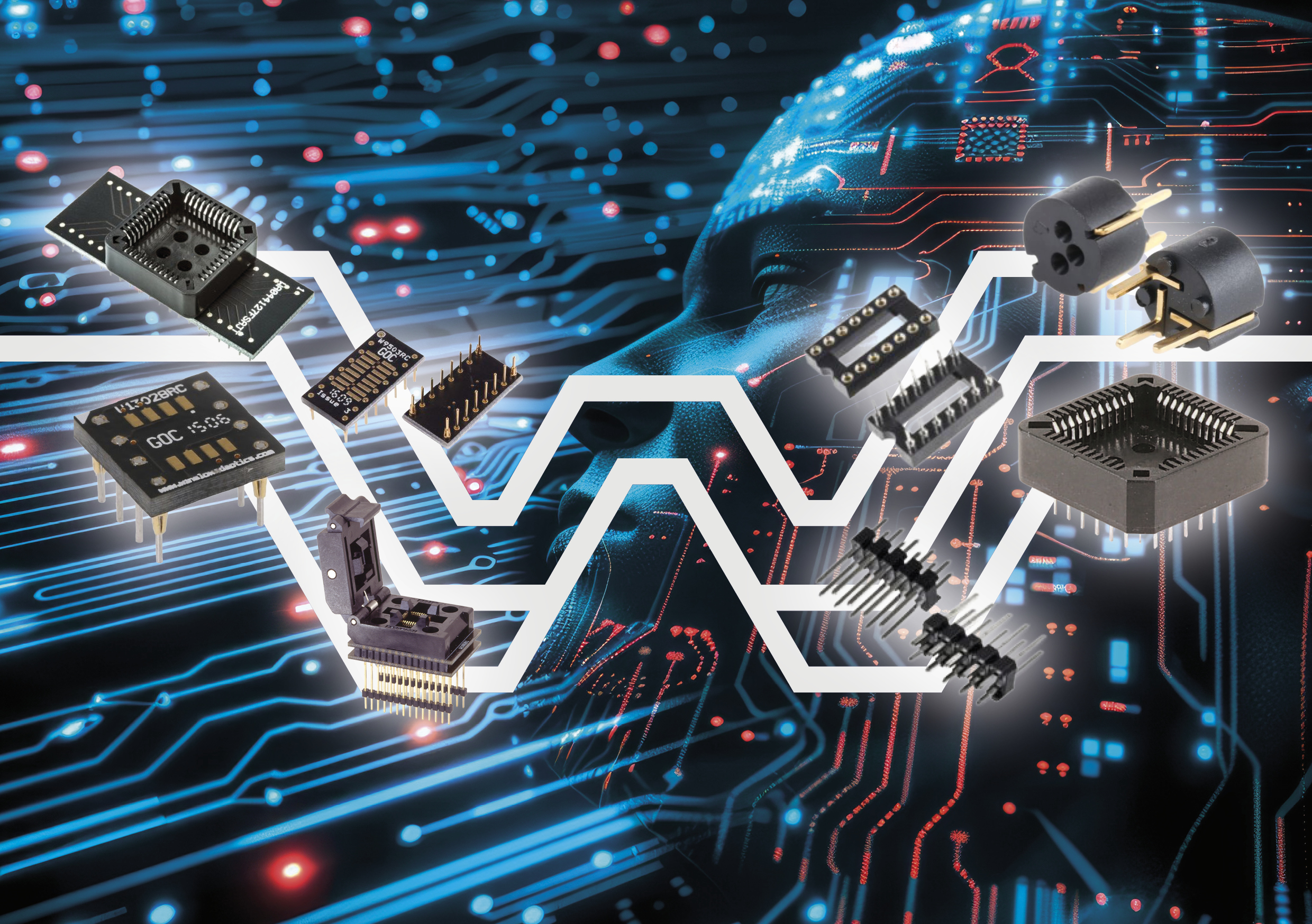 Anglia adds IC sockets, adapters and semiconductor hardware from Winslow Adaptics