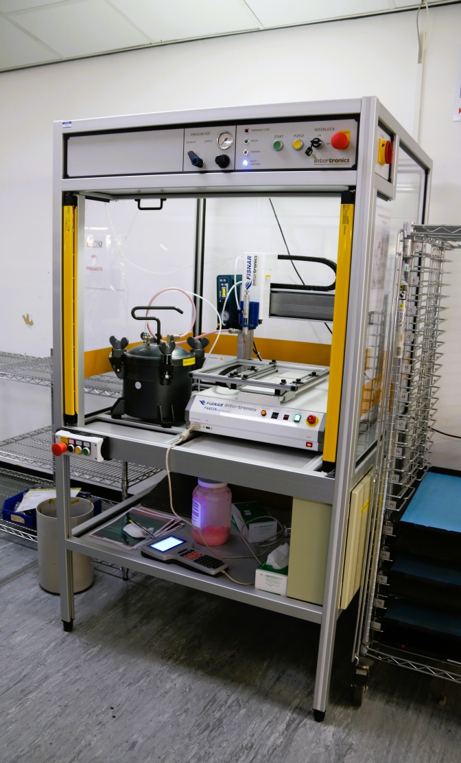 Dispensing robot pays for itself in a year