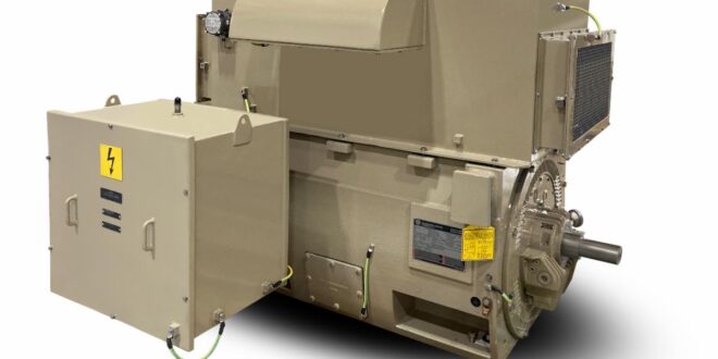 High-power low-voltage motors for horizontal pumping applications