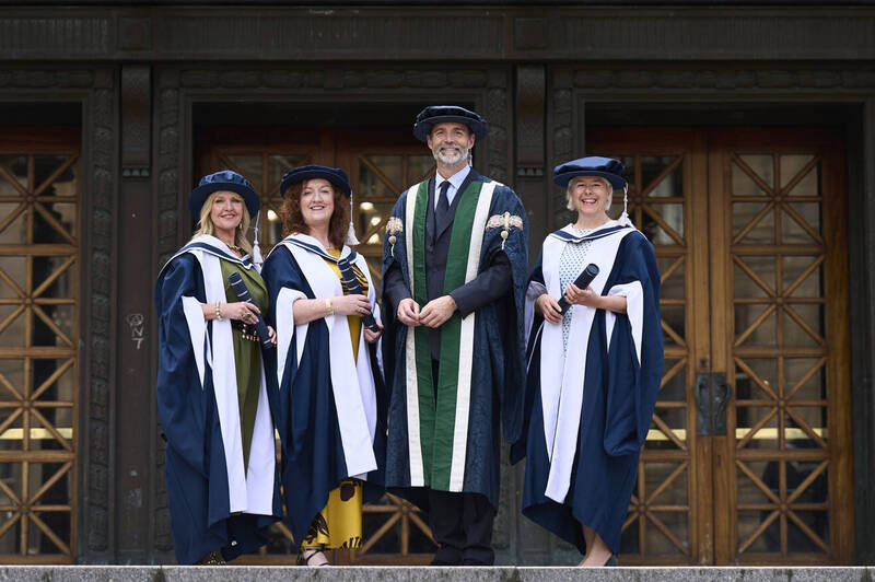 Honorary degree for food entrepreneur at QMU graduation