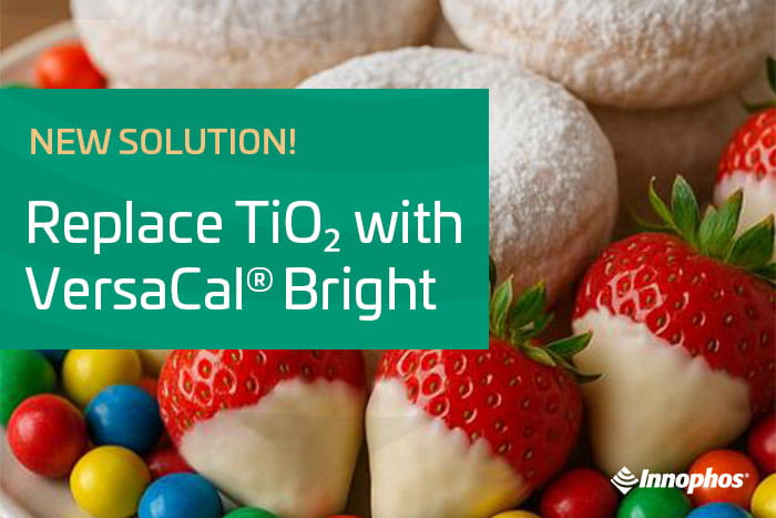 Innophos launches clean-label whitening alternative to titanium dioxide