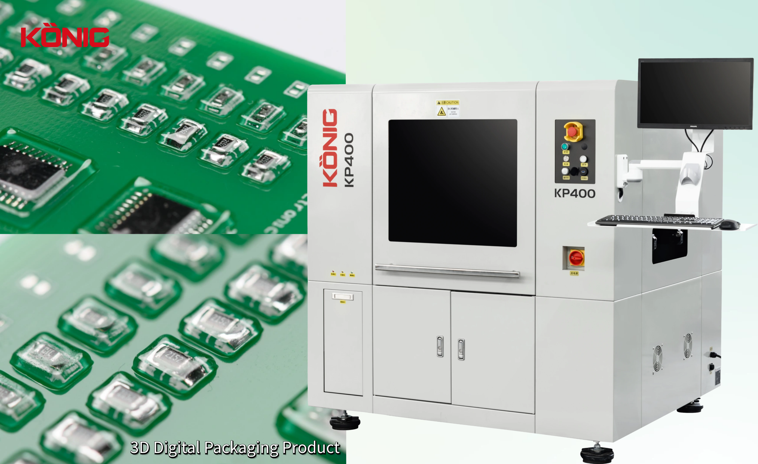 KONIG Launches KP400: Advanced 3D Digital Conformal Coating System for High-Density Electronics