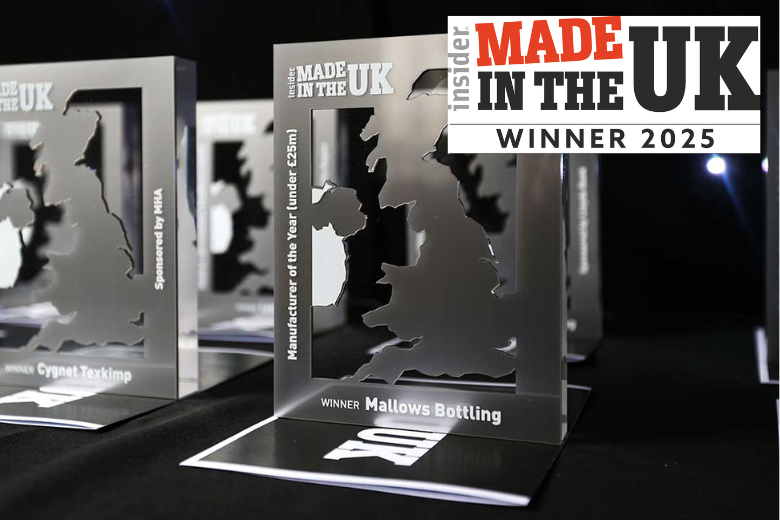 Mallows Bottling crowned Manufacturer of the Year at Made in the UK Awards