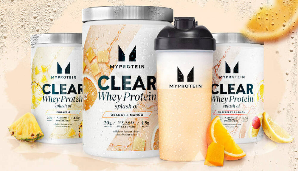 Myprotein redefines clear protein