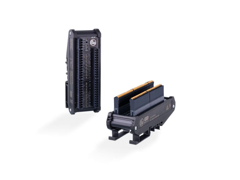 Space-saving IO-Link I/O module for control cabinets - Industrial News