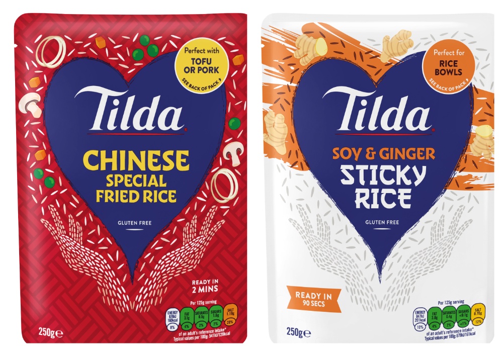 Tilda launches trendy duo to boost ready-to-heat growth
