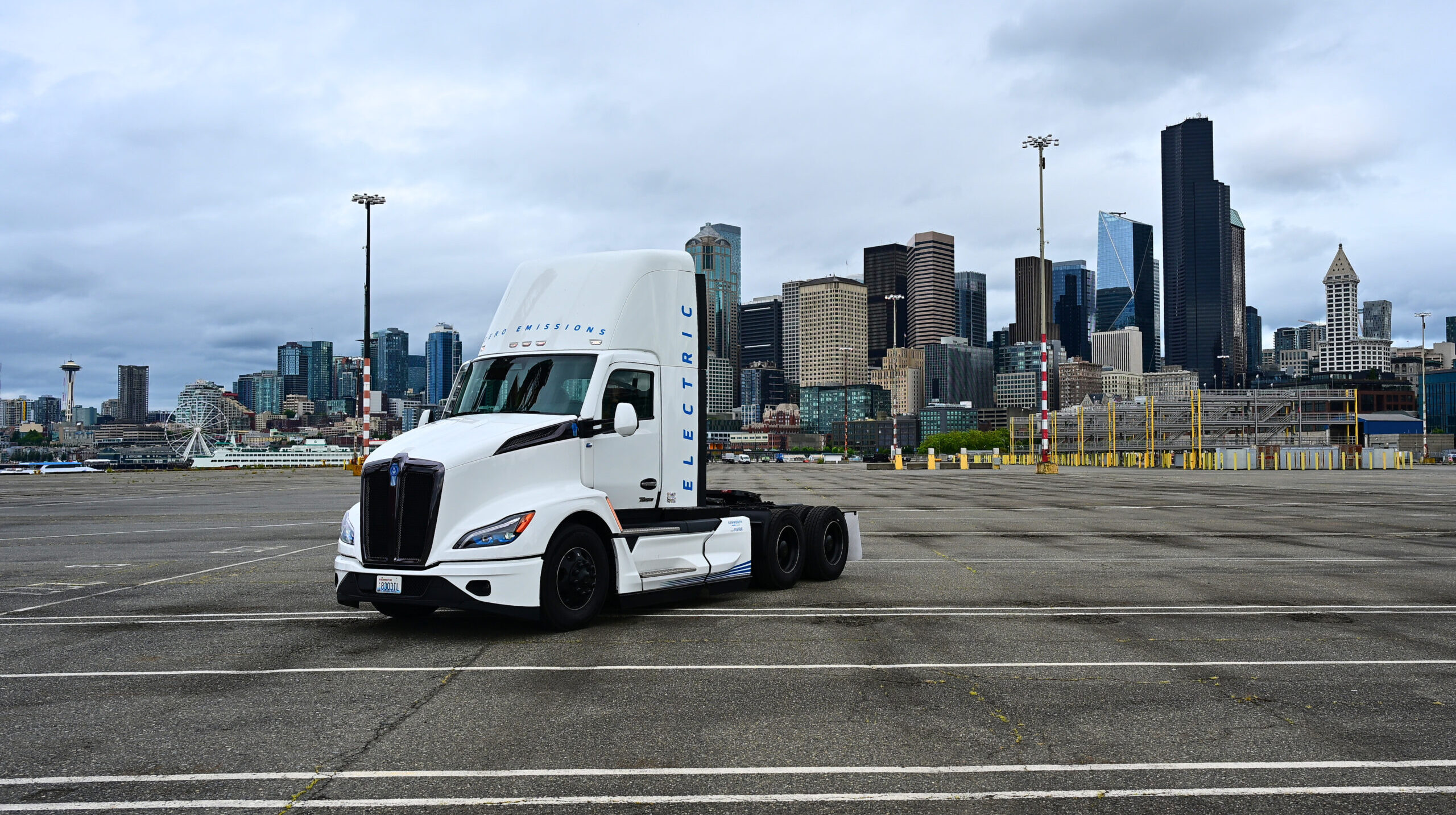 Zero-emission truck project for the Northwest Seaport Alliance