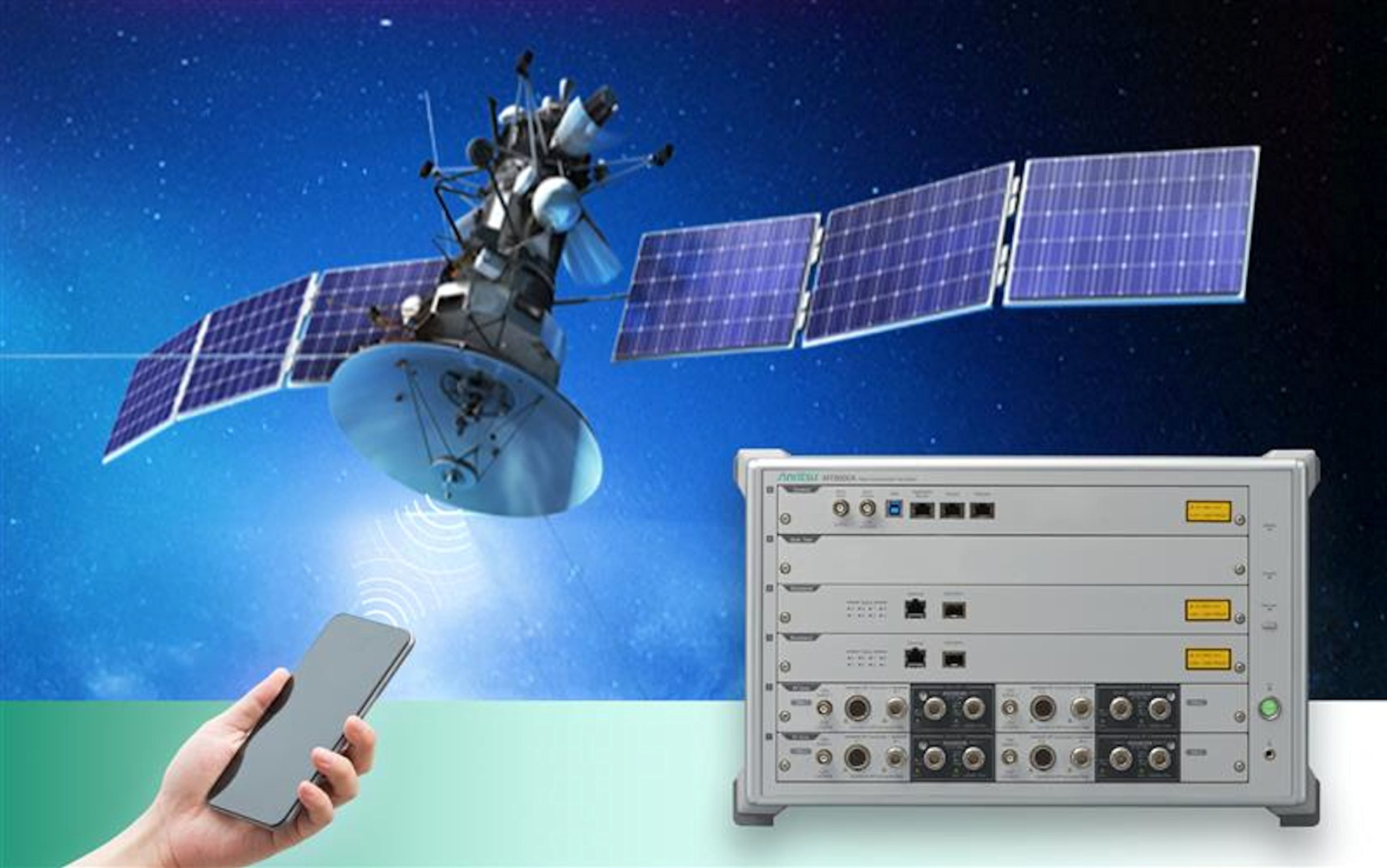 Anritsu Expands 5G Testing Capabilities with Satellite Network Support