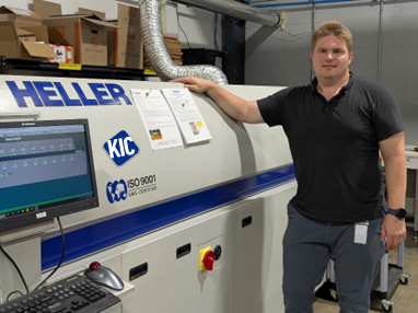 FlashPCB Enhances SMT Production Line with Heller 1809 Reflow Oven and KIC ProBot
